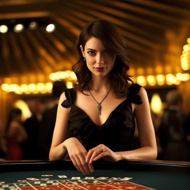 mmmr33 တိုက်ရိုက်ကာစီနို တွင် Real Dealer နှင့်အတူ Live Baccarat ကစားနေသောမြင်ကွင်း